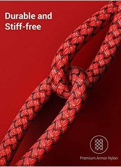 Cordova USB C to Lightning Cable Against Overcharging – Perfect Size Fast Charging Nylon Braided Exclusive Laser Welding Technology  - Image 5