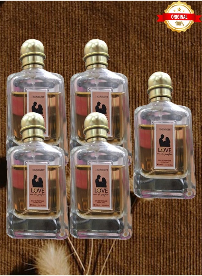 نايت 5 قطع عطر نايت لوف 100 مل  - Image 1