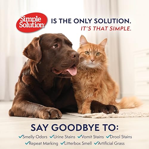 Simple Solution Hard Floor Extreme Pet Stain and Odor Eliminator Spray, Dog and Cat Enzyme Cleaner, Pro-Bacteria Cleaning Power, Strong Urine, Pee and Poop Smell Remover for Hardwood Floors, 32 oz - Image 3