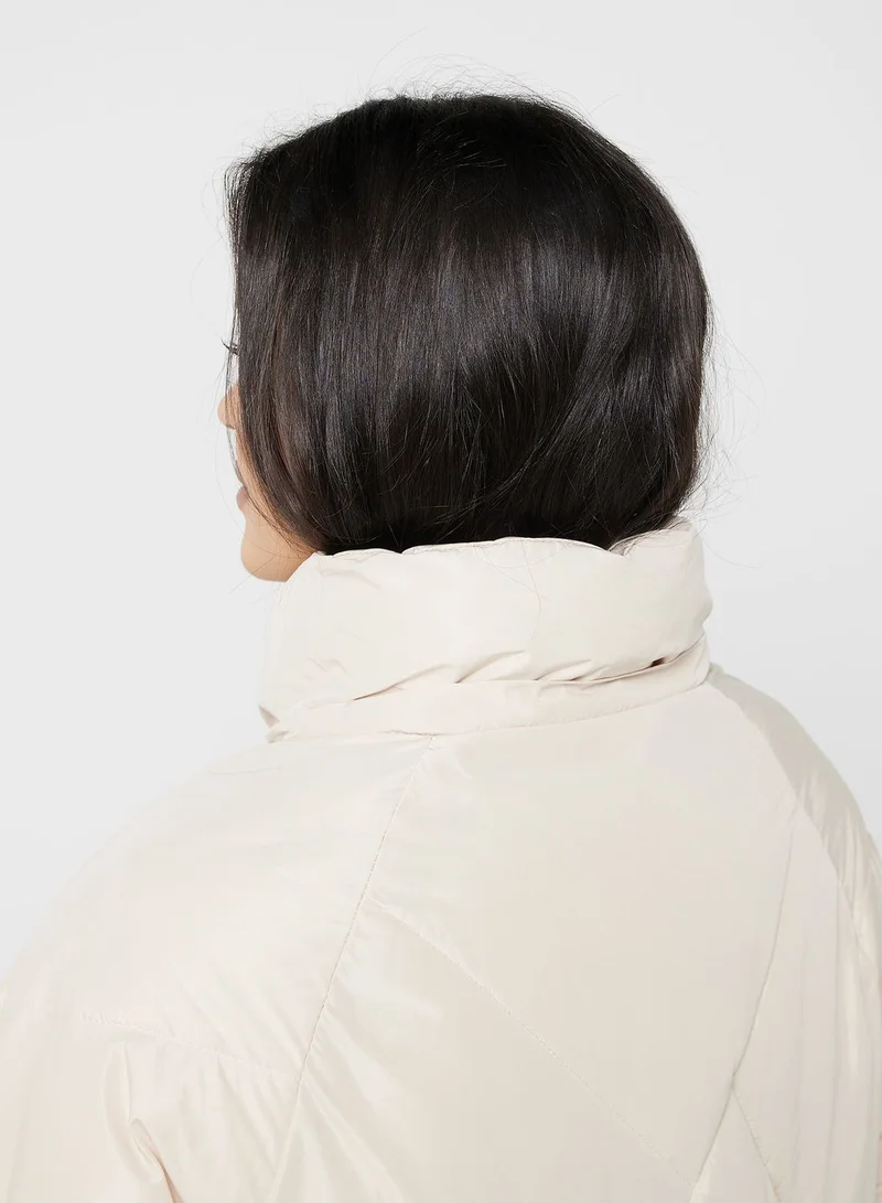 ELLA Longline Puffer Jacket