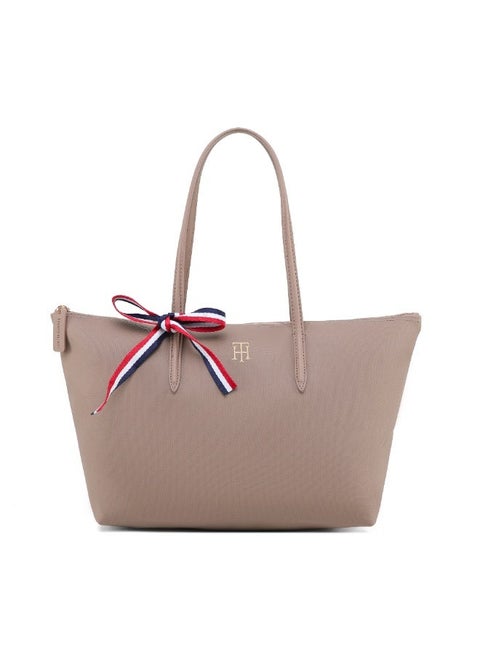 حقيبة حقيبة حقيبة نسائية لتومي هيلفيجر، موديل كلاسيكي توقيع متعدد الاستعمالات شريط كبير السعة حقيبة كتف للسفر، العمل، صالة رياضية،