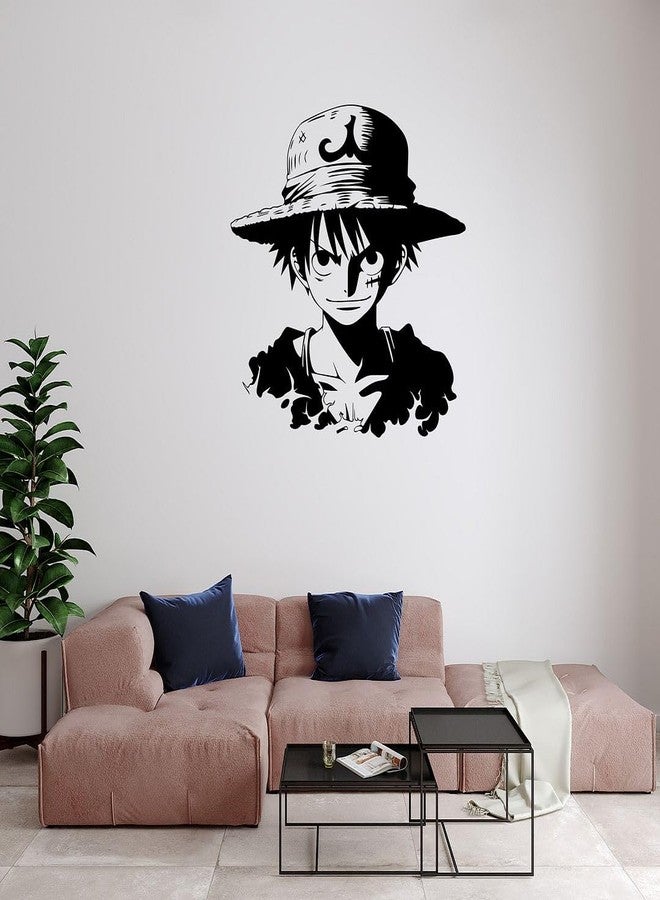 CVANU Anime Character Transparent Vinyl Self-Adhesive Sticker for Wall Decoration (24.7X24inch)_202308-A4 - Image 3