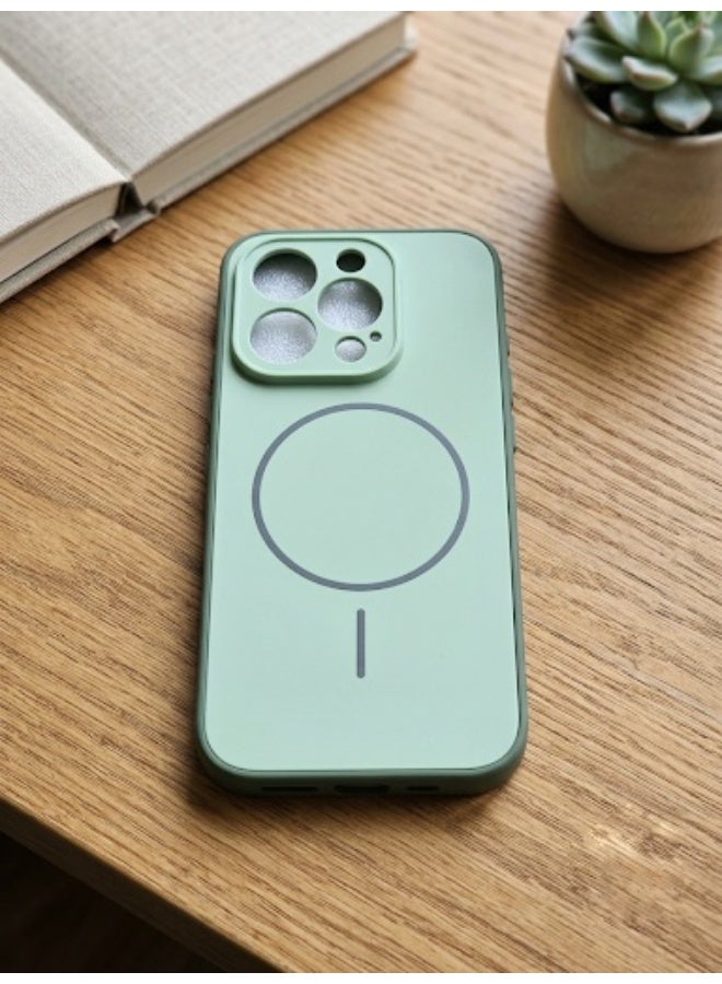 Grace Honor 600 Lite back Case - Compatible with Magnetic Chargers - Lightweight Protective Shell - Green - Image 2