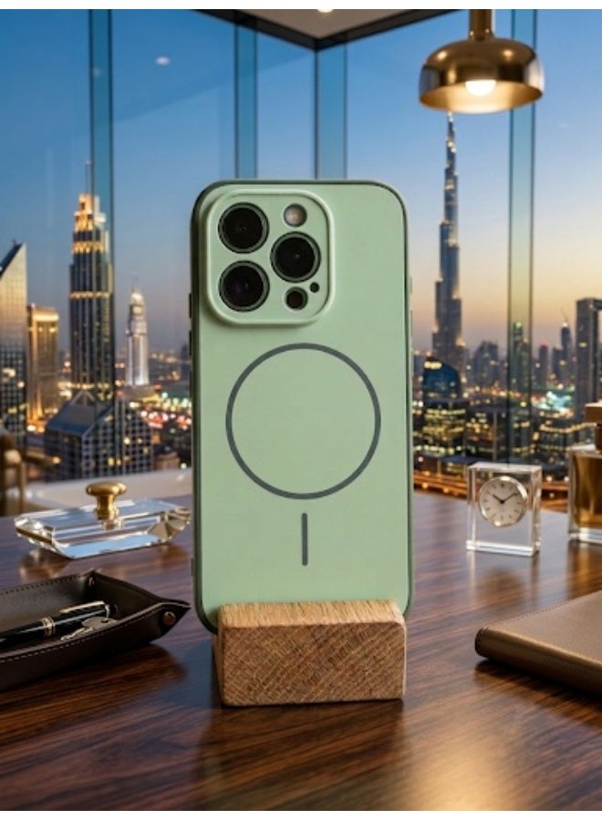 Grace Honor 600 Lite back Case - Compatible with Magnetic Chargers - Lightweight Protective Shell - Green - Image 4