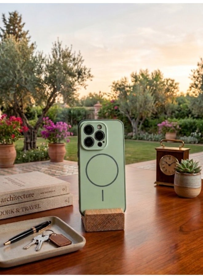 Grace Honor 600 Lite back Case - Compatible with Magnetic Chargers - Lightweight Protective Shell - Green - Image 3