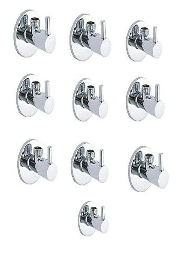 10x acturbo10 Brass Angle Bathroom Faucets, Silver, Chrome Finish - Image 1