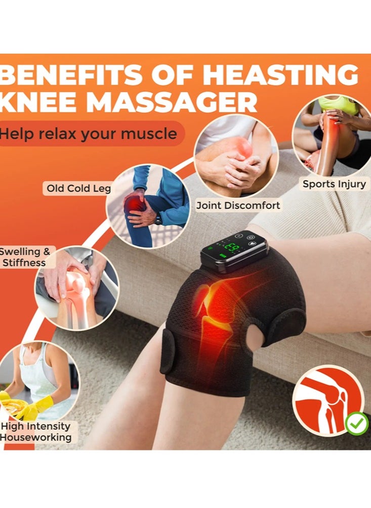 Knee Massager with Heat and Vibration, Heating Pad for Knee Shoulder Elbow, Heated Knee Brace for Arthritis with Massage - pzsku/ZCBF54C9E54CB67DA5BFBZ/45/_/1709780781/010cc9c7-4f5d-4946-bc49-edb37d59e326