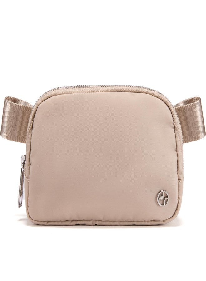 Pander Everywhere Belt Bag for Women, Fashion Waist Packs, Crossbody Bags, Everywhere Belt Bag with Adjustable Strap (Raw Linen). - Image 1