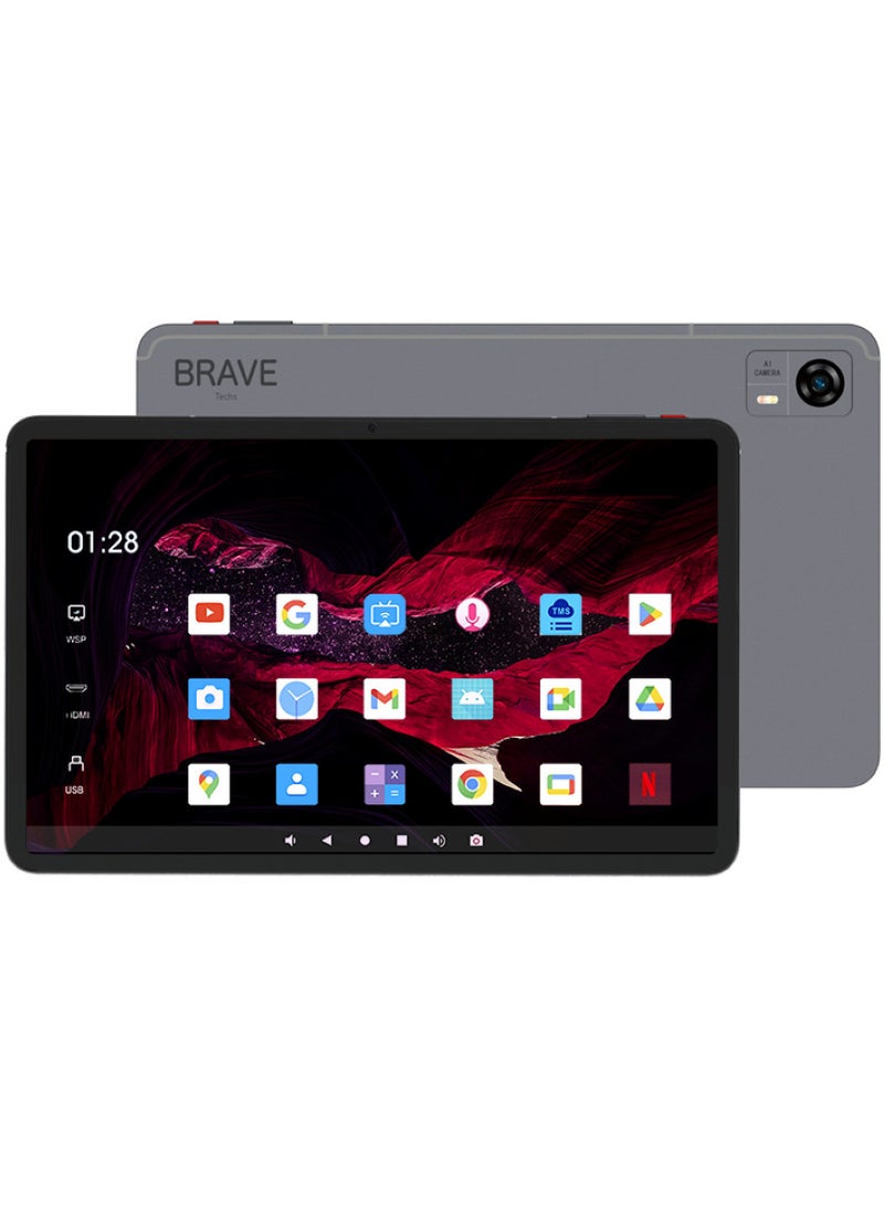 Brave T3 Ultra 256GB 8GB + 8GB RAM 11.97-Inch LTE Tablet Grey with free cover inside the box - Middle East Version - Image 5