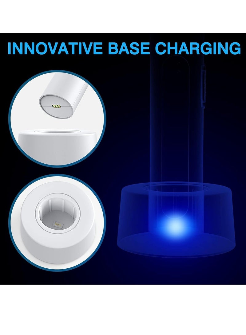 SYOSI Electric Fly Swatter Bug Zapper Racket 2 in 1 Fly Swatter Rechargeable Mosquito Killer Lamp with 3 Layers Safety Mesh for Indoor and Outdoor - Image 3