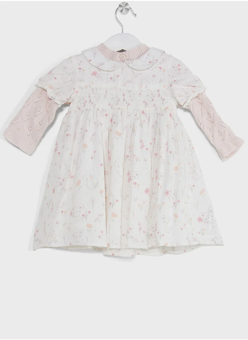 mothercare My First Dress, Cardigan and Tights Set
