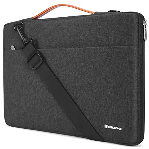 NIDOO 15.6" Laptop Sleeve case: Notebook Shoulder Handbag for 15.6" Laptops (IdeaPad 3i, Legion 5i/7i, ThinkPad T15/E15, Acer Swift 3, Legion 7i) - Image 1