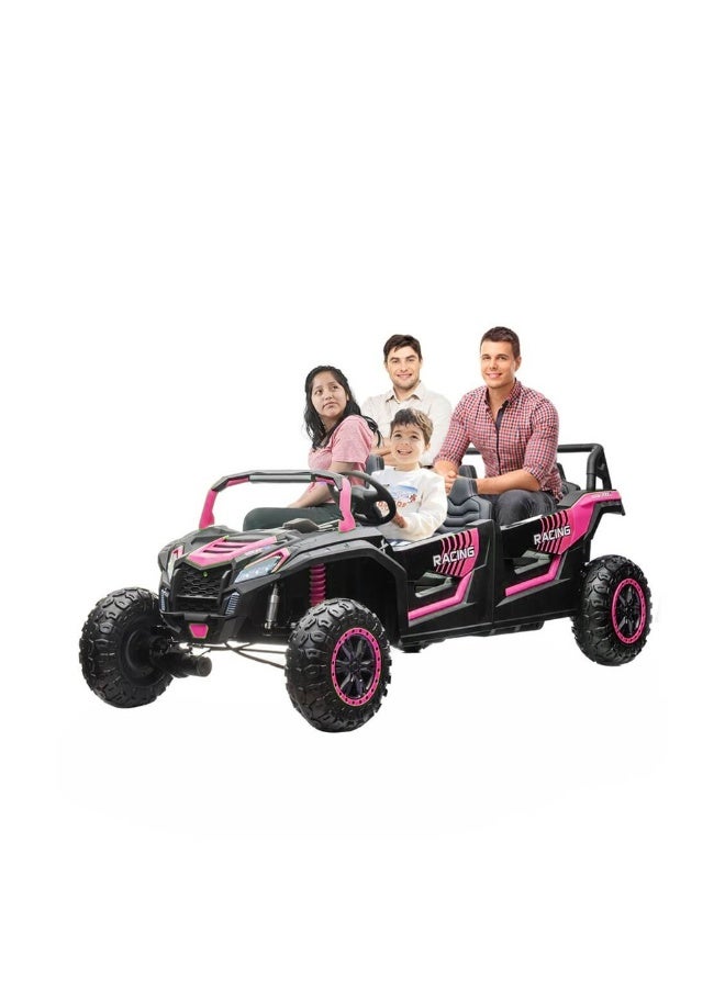 Megastar Electric Racing UTV 4 Seater 24V Pink YSA033/MBA033 - Image 5
