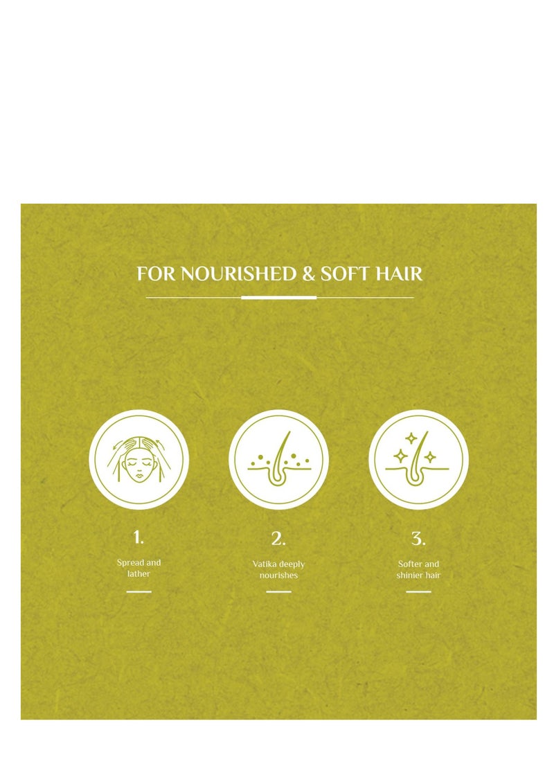 Vatika Pack Of 2 Naturals Nourish & Protect Shampoo With Olive And Henna 532ml