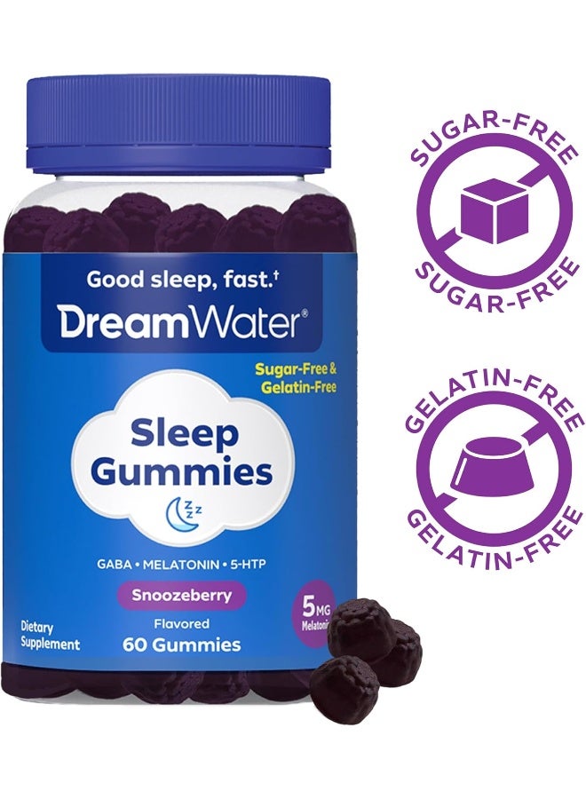 Dream Water Snoozeberry Sleep Gummies for Adults - Image 3