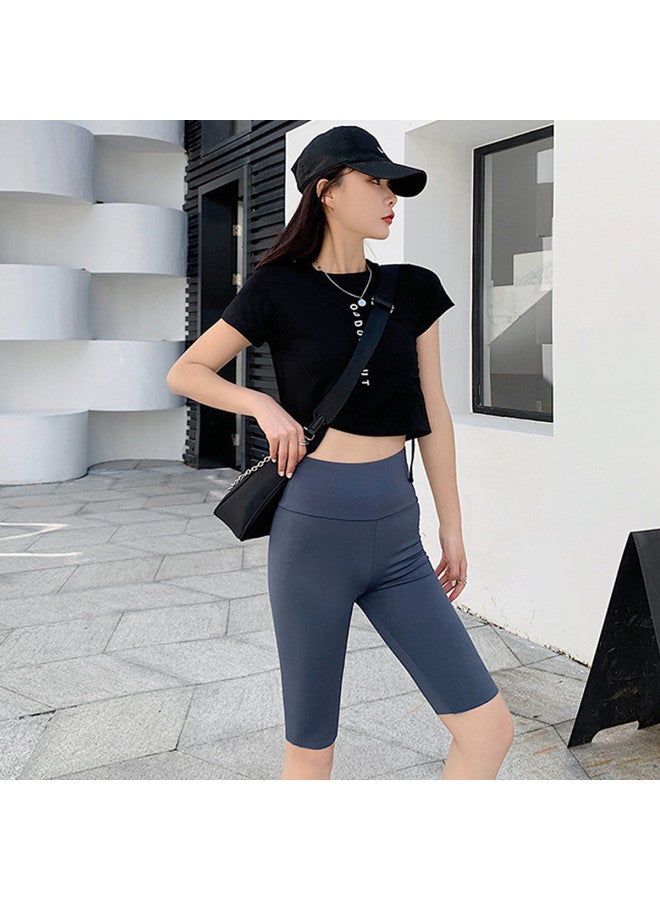 Top melon Women'S Capri Leggings, Summer Casual Wear, Tight Yoga Pants For Women - Image 2