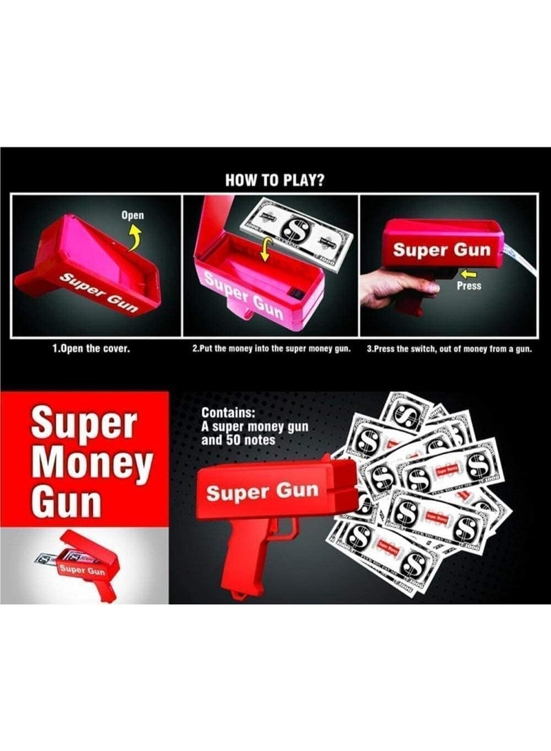Money Gun Machine L Supreme Cash Gun Toy For Punjabi Wedding And Parties (Super Money Gun Cash Cannon), Modern - Image 1