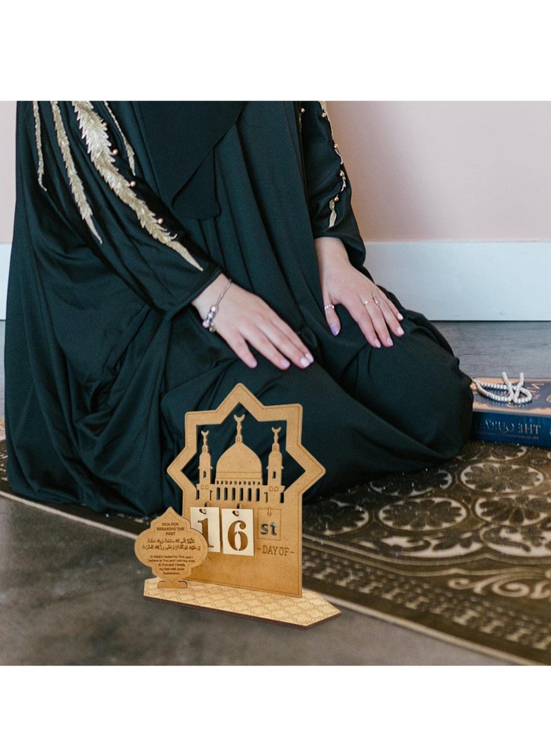 سان هان عيد مبارك DIY تقويم رمضان للأطفال هدية للعد التنازلي بالرام مسلم  - Image 4