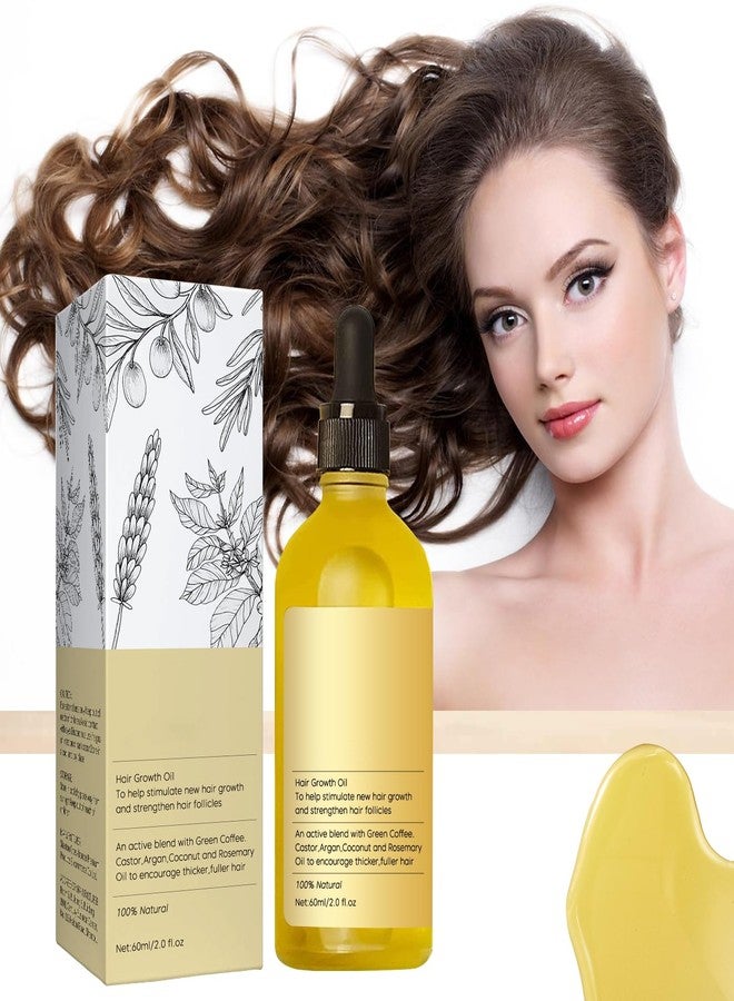 Veganic Natural Hair Growth Oil - Rosemary for Dry Damaged & Thin Hair, 2Fl Oz, 2PCS - Image 4