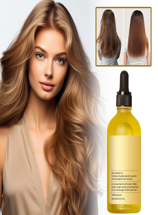 Veganic Natural Hair Growth Oil - Rosemary for Dry Damaged & Thin Hair, 2Fl Oz, 2PCS - Image 3