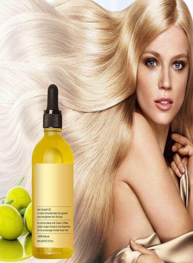 Veganic Natural Hair Growth Oil - Rosemary for Dry Damaged & Thin Hair, 2Fl Oz, 2PCS - Image 5