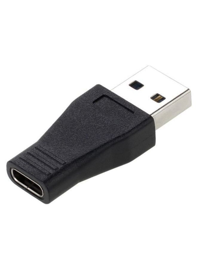 NIBEMINENT Type-C Female To USB 3.1 Male Adapter Black/Silver  - Image 2