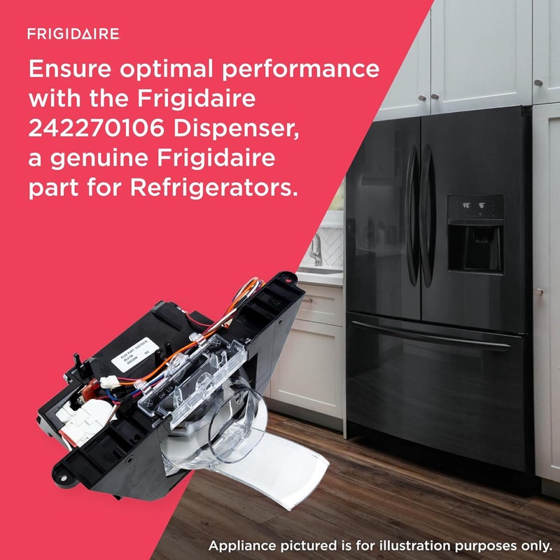 FRIGIDAIRE Frigidaire 242270106 Dispenser for Refrigerators  - Image 5
