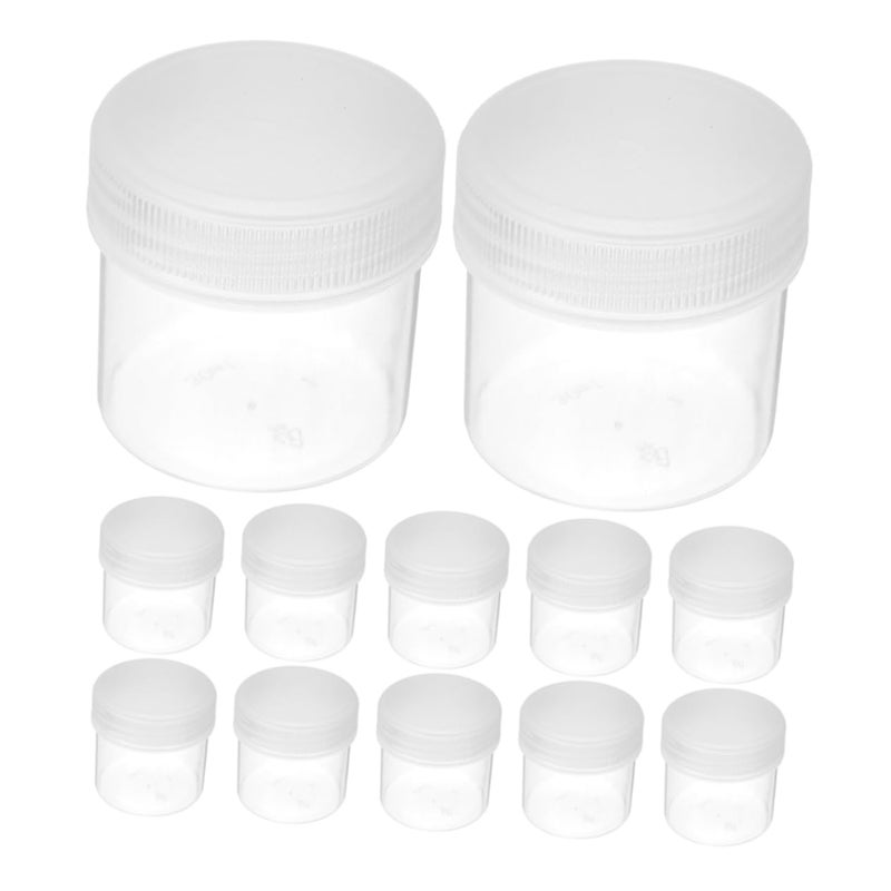 12 Pack Airtight Plastic Paint Cans With Lids For Art Crafts And Industrial Storage - Image 2