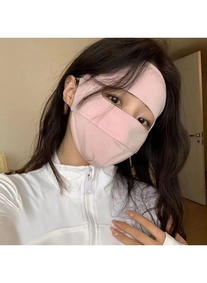 UV-Protective Face Mask (UPF 50+) — Breathable Design (with Air Vents) & Elastic Strap — Quick-Drying, Washable, and Reusable - Image 3