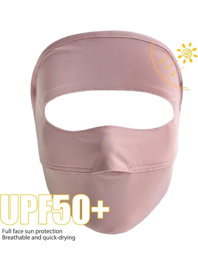 UV-Protective Face Mask (UPF 50+) — Breathable Design (with Air Vents) & Elastic Strap — Quick-Drying, Washable, and Reusable - Image 5