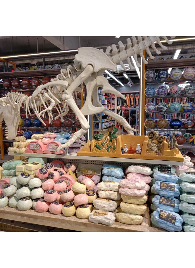 null - Pinuo Archaeological Children's Handmade Toy Boy Dinosaur Fossil Girl Digging Gem Amusement Mall Stall-Color:Journey To The West Archaeology 1 Random-no Tools - Image 1