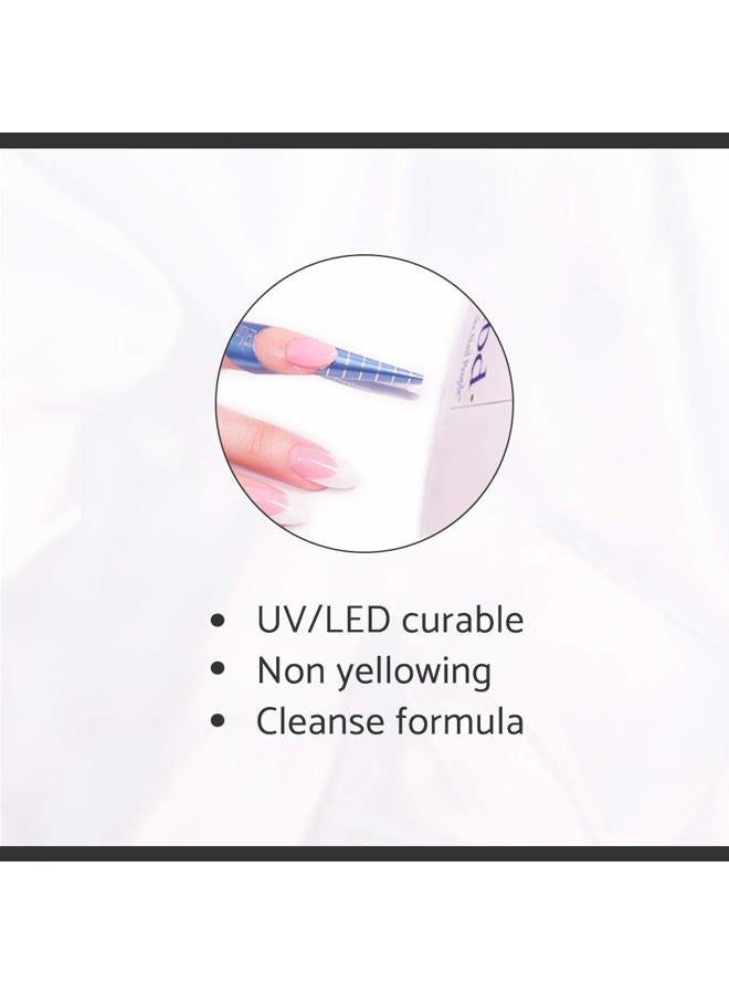 Ibd Building Gel, Hard Gel Nail Extension, Top Coat, 0.5 oz - Image 4