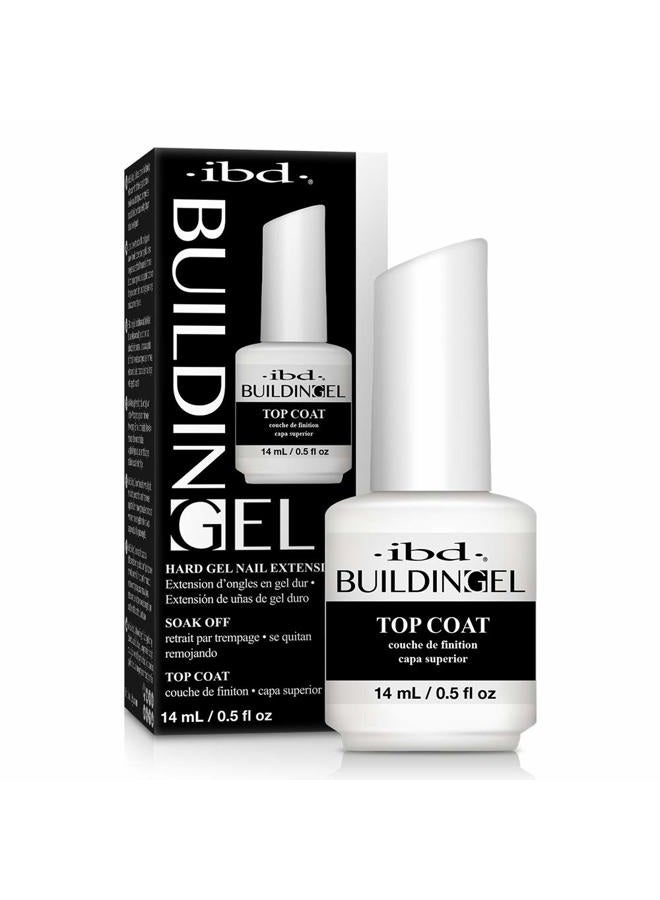 Ibd Building Gel, Hard Gel Nail Extension, Top Coat, 0.5 oz - Image 1