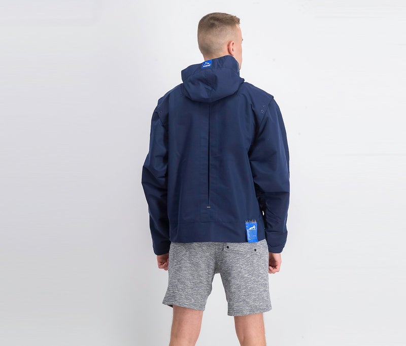 PUMA Men Hooded Windbreaker Jacket, Peacoat  - Image 3