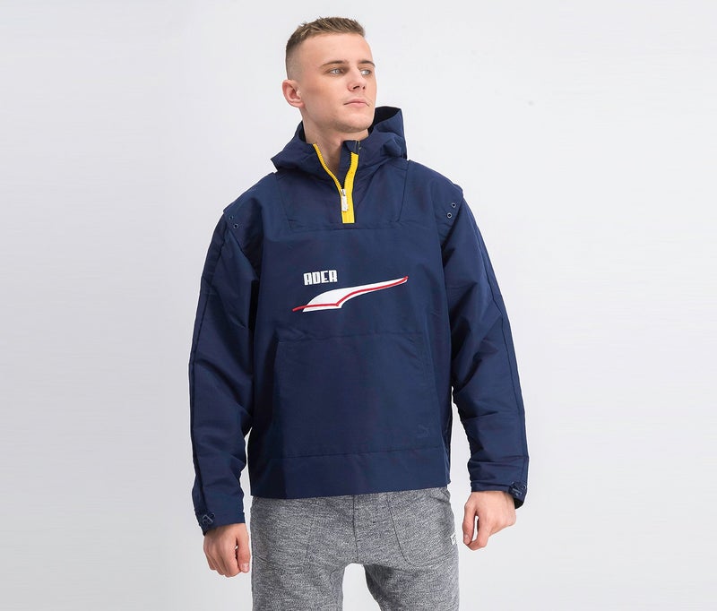 PUMA Men Hooded Windbreaker Jacket, Peacoat  - Image 1