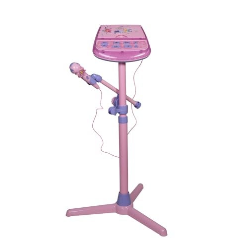 PN AVAN Musical Toy Karaoke Machine Set for Kids Adults, Mini Portable Blue-Tooth Karaoke Speaker with Wireless Microphone and Dynamic Lights Birthday Gift Home (Full Karaoke Set with Stand) - Image 1