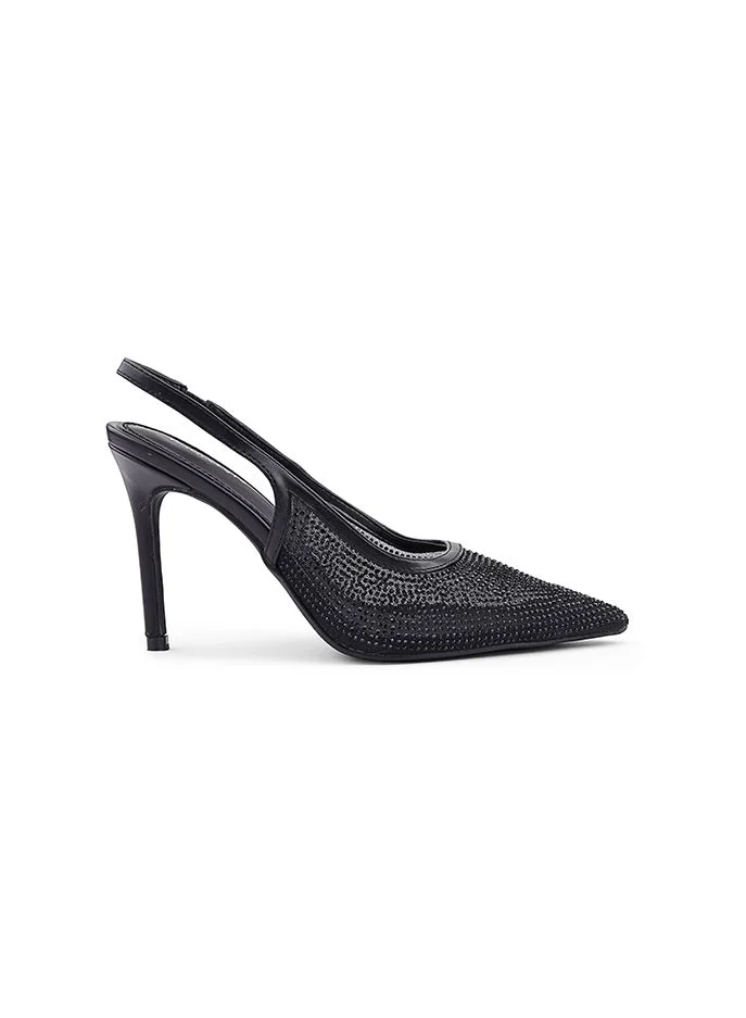 أيقون Classic Mary Jane style with secure strap and block heel