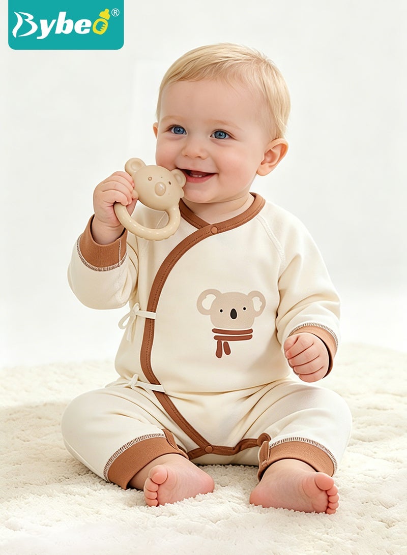 Bybeo 26PCS Newborn Baby Gifts Set, Newborn Layette Gift Set, Baby Clothes Accessories Set for Boys and Girls, Premium Cotton, Perfect Gift Box for Spring Summer Autumn Winter Four Seasons - Image 3