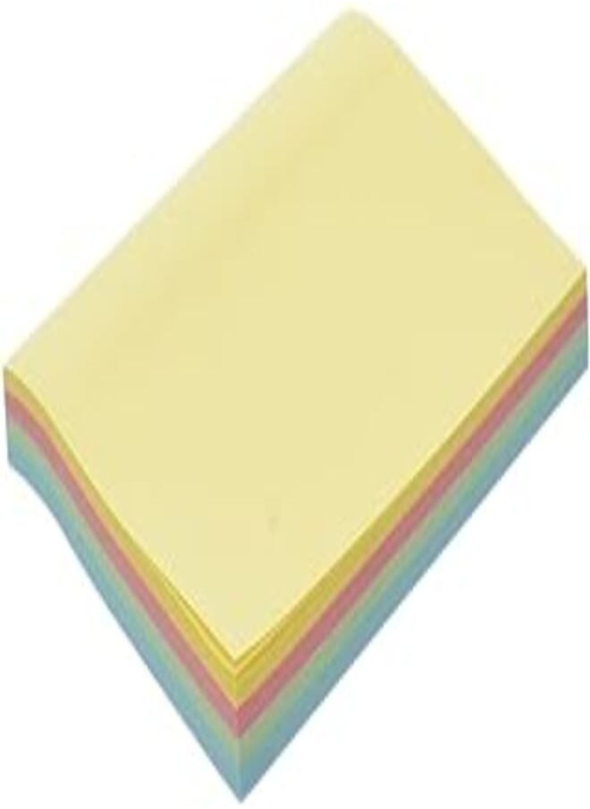 Golf Golf 9001 ball pen with sticky note include 100 sheets 3 * 4 inch 76 * 100 mm - multi color 