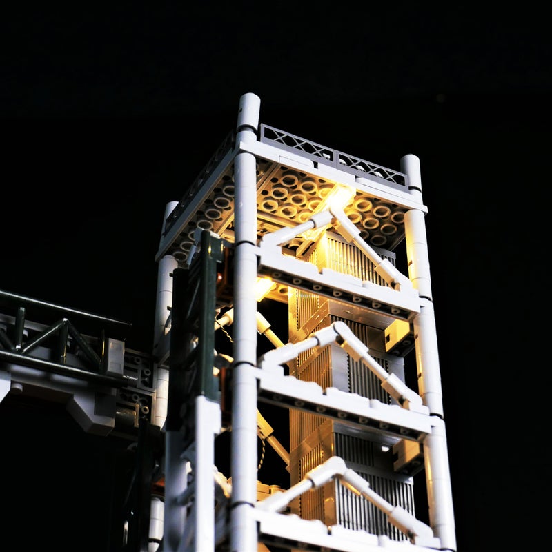 DIY Building Block Light Kit for Lego 10341 Artemis I Rocket & Launch Pad LED Remote Control - Image 3