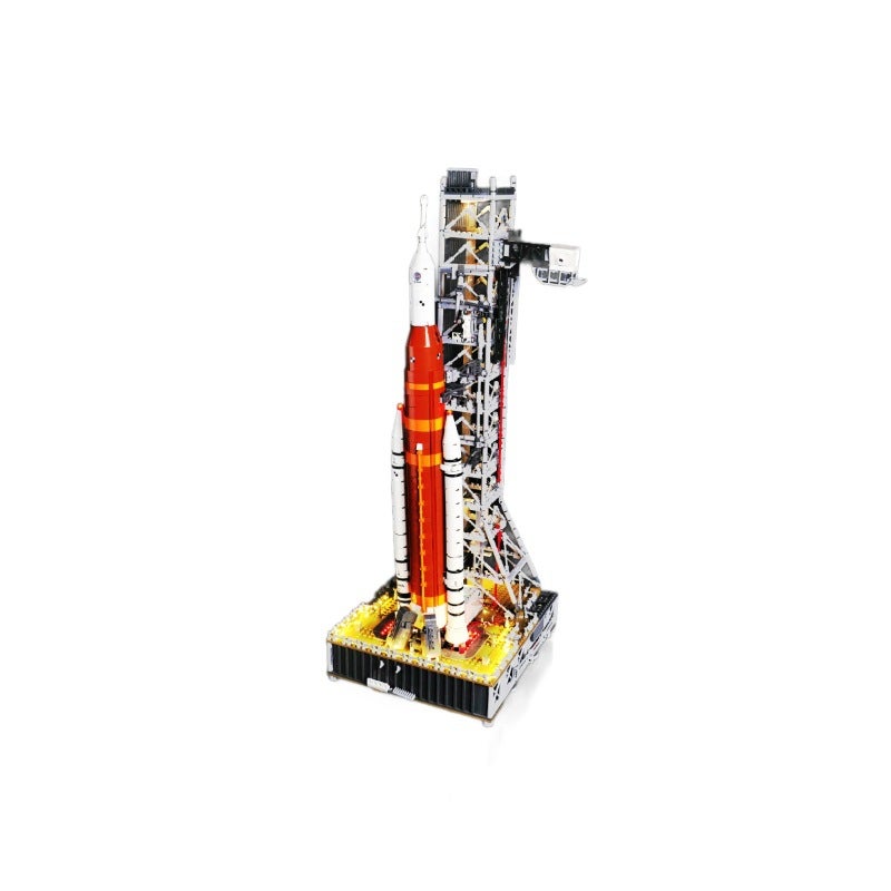 DIY Building Block Light Kit for Lego 10341 Artemis I Rocket & Launch Pad LED Remote Control - Image 1