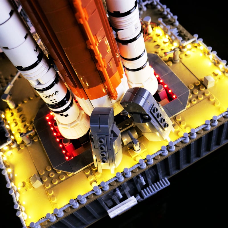 DIY Building Block Light Kit for Lego 10341 Artemis I Rocket & Launch Pad LED Remote Control - Image 5