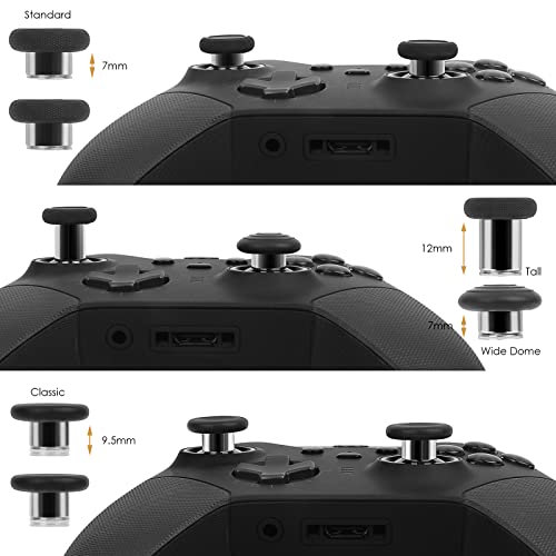 TOMSIN Replacement Thumbsticks for Xbox Elite 2 Controller, 6 in 1 Swap Magnetic Joysticks for Xbox Elite Series 2 Core(Model 1797) - Image 4