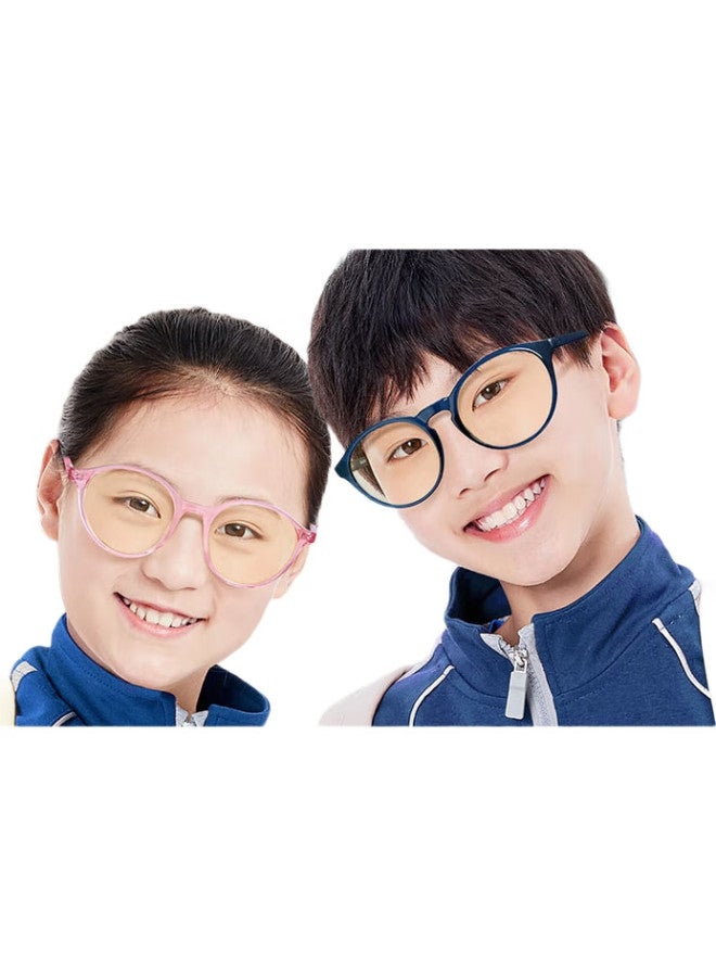 Quark American Children'S Anti-Blue Light Glasses, Black, Anti-Light Harm, Uv Protection, Eye Protection, Radiation Protection, Non-Prescription Glasses, 0508-C6 - Image 3