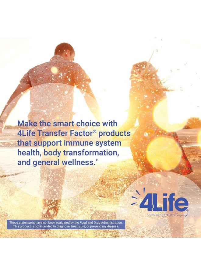 4life - Transfer Factor Plus - Support with Zinc, Super Mushroom Blend (Maitake, Shiitake, Agaricus), and Colostrum & Egg Yolk Extracts - 60 Capsules - Image 1