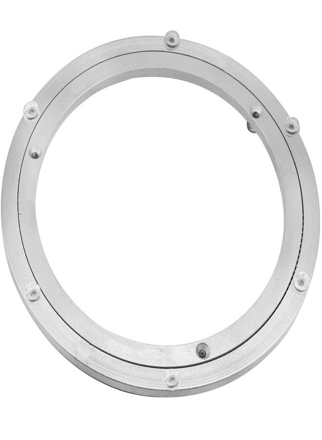 Besimple Aluminium Alloy Turntable Bearing, Heavy Duty Swivel Turntable Lazy Susan Rotating Bearing Turntable Round Dining Table Smooth Swivel Plate Hardware (450mm - 18inch) - Image 1