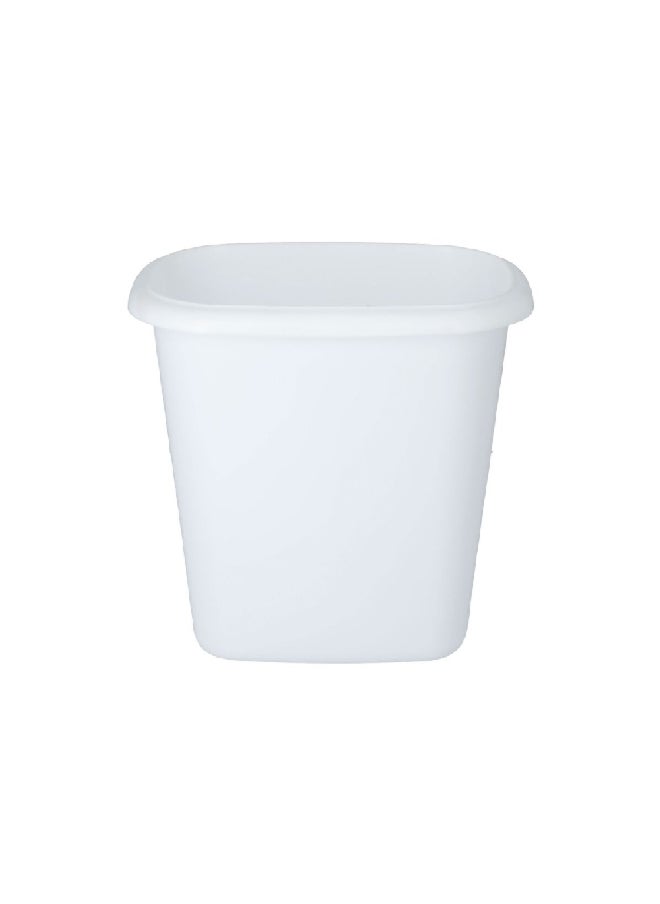 Rubbermaid - Rectangular Shaped Trash Can White 6 L FG295300WHT - Image 1