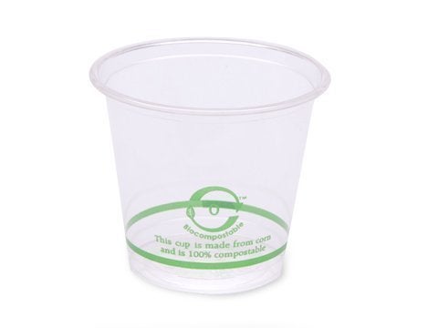 World Centrics 100 Biodegradable 100 Compostable PLA 6oz Cold Cup Package of 400