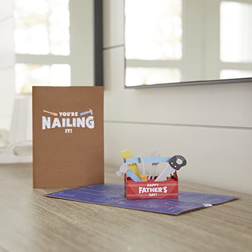 Lovepop Father’s Day Toolbox Pop-Up Card – Father’s Day Card – Handcrafted 3D Pop-Up Greeting Card for Him– Father’s Day Love Card, 5 x 7” - Image 2
