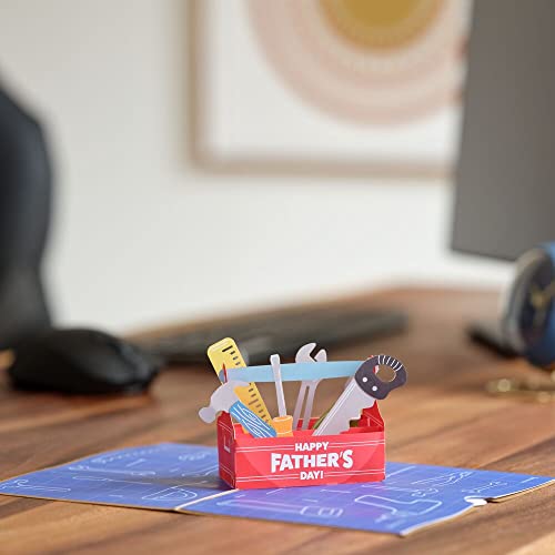 Lovepop Father’s Day Toolbox Pop-Up Card – Father’s Day Card – Handcrafted 3D Pop-Up Greeting Card for Him– Father’s Day Love Card, 5 x 7” - Image 4